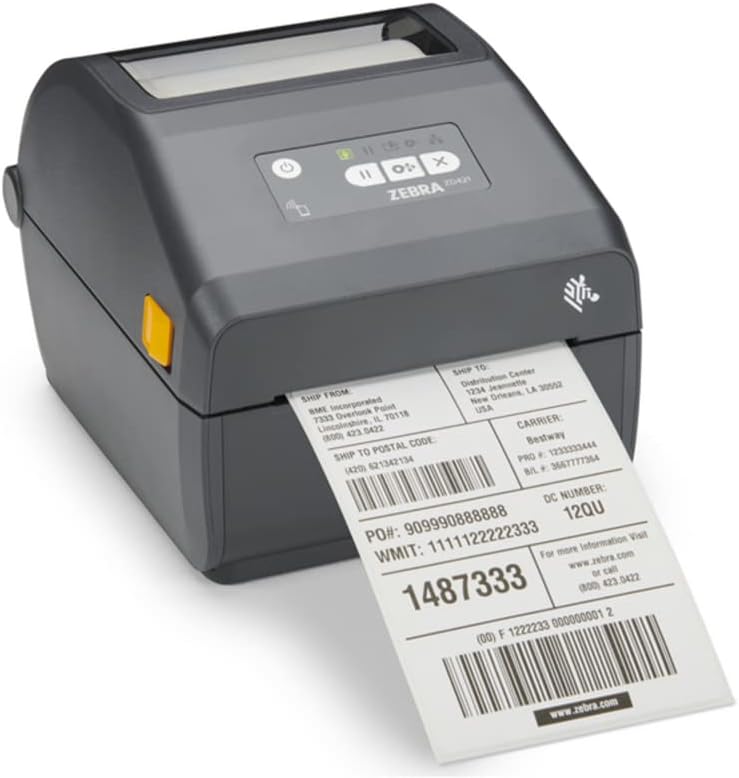 Zebra ZD421 Thermal Label Printer 203dpi USB