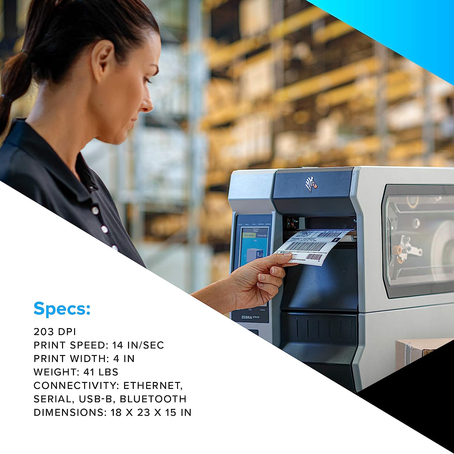 Zebra ZT411 Thermal Printer [ZT41142-T010000Z]